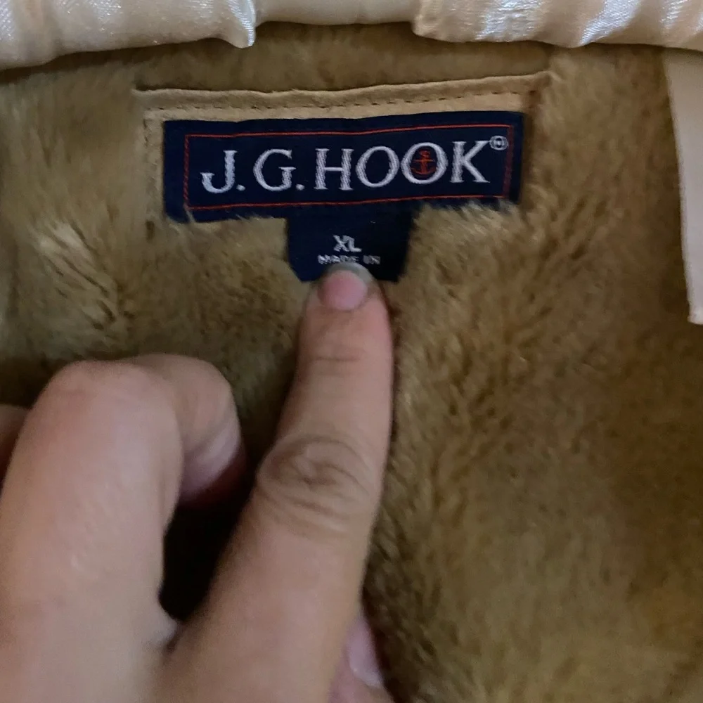 J.G. Hook leather coat - Picture 8 of 10